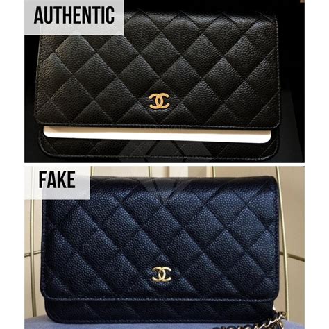 chanel cambon wallet fake|how to tell chanel authenticity.